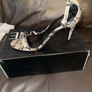 Lane Bryant Snakeskin Heels